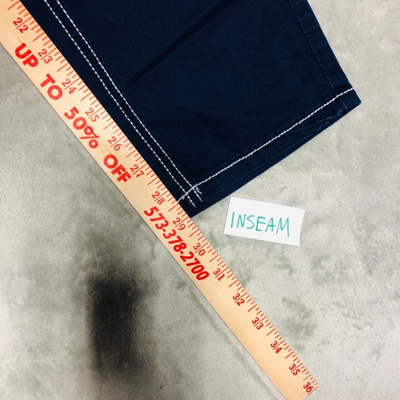 Street Jeans Size XL Dark Blue Women's Denim Jeans Soft Stretch Lightweight - Picture 8 of 9